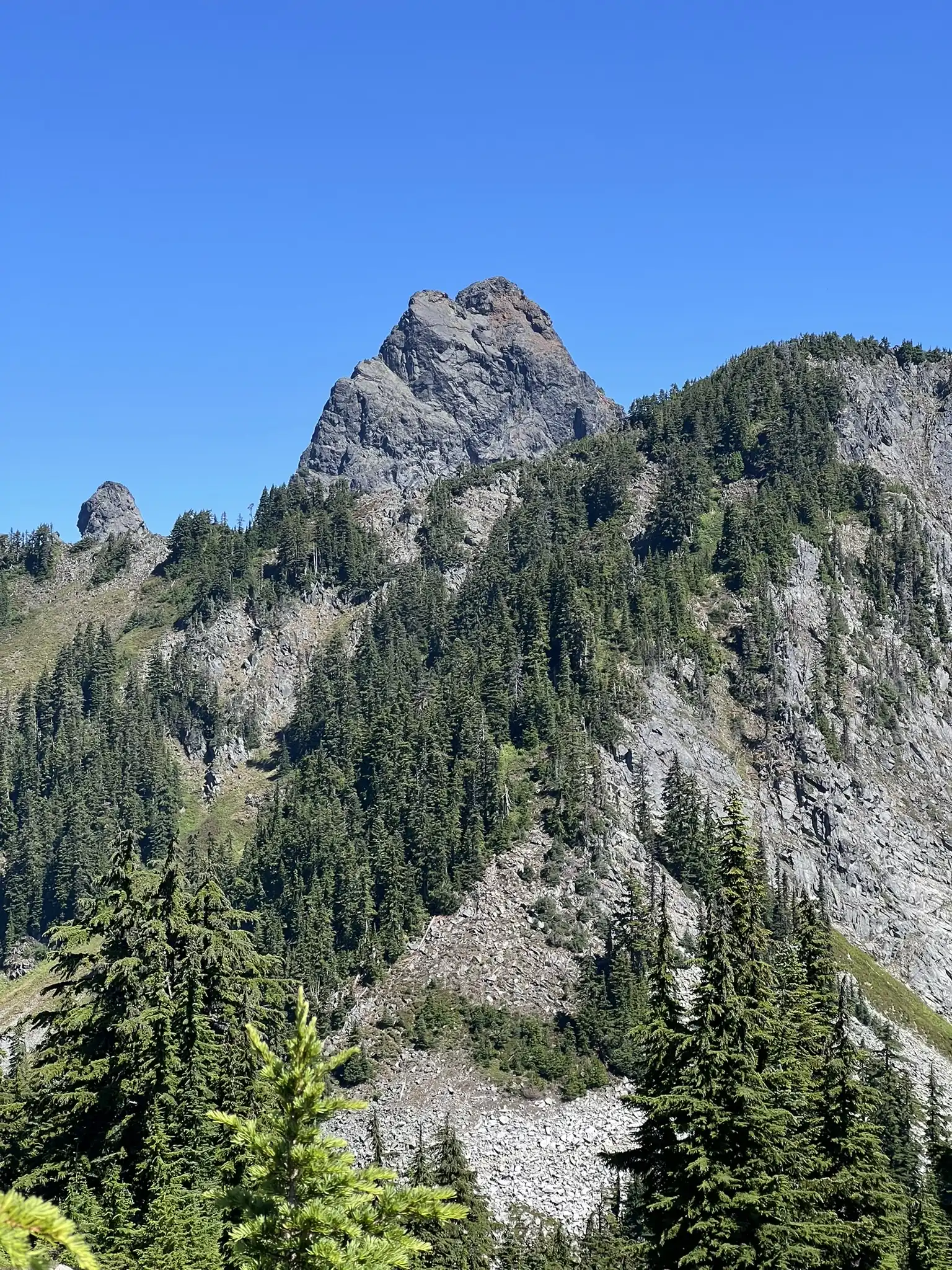 Mount Thompson seen on PCT